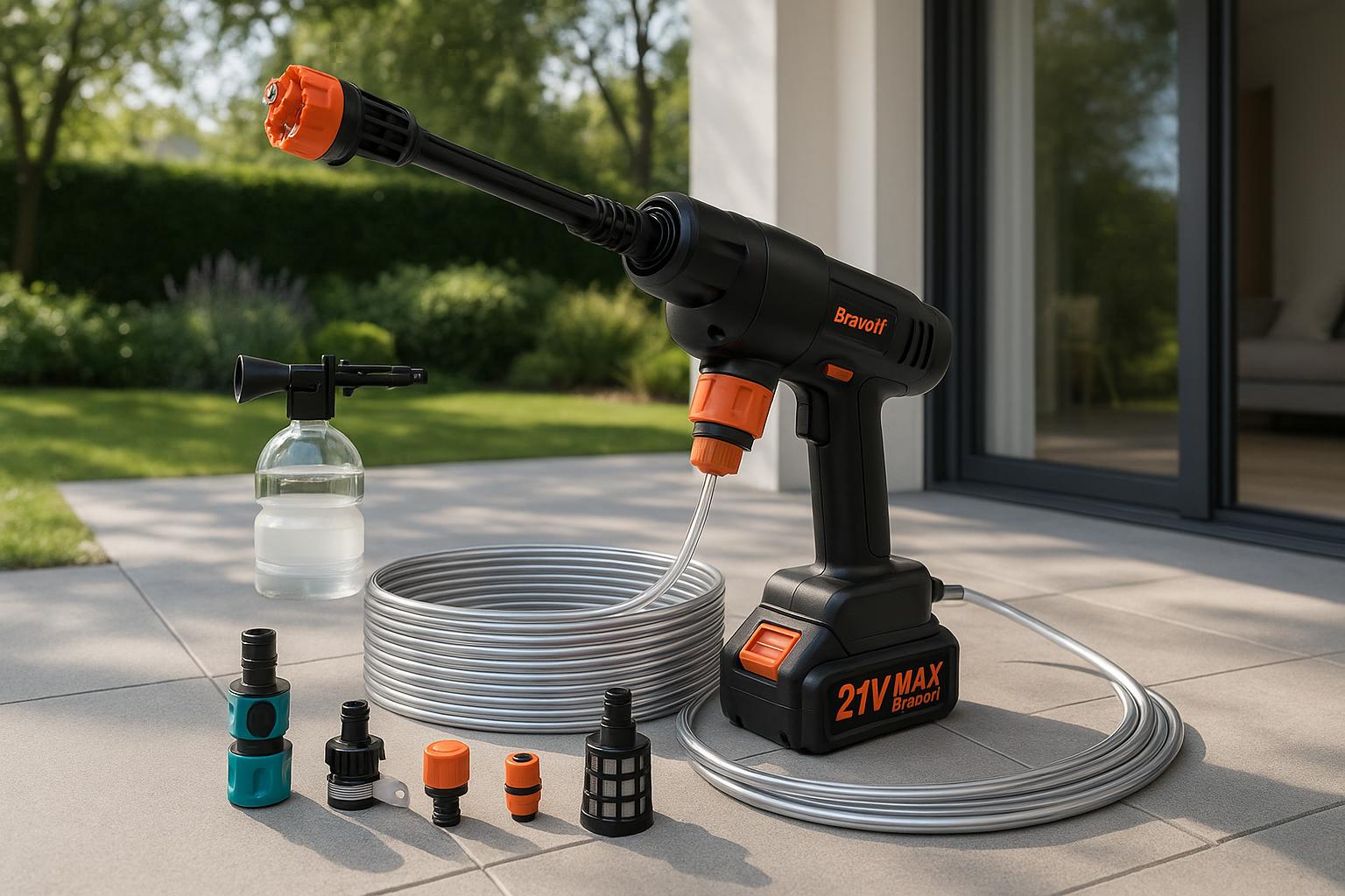 compatta ma potente questa idropulitrice senza fili 232 al 40 di sconto