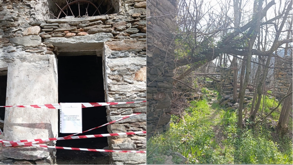 Il luogo dove è stata trovata la ragazza morta in Val D'Aosta