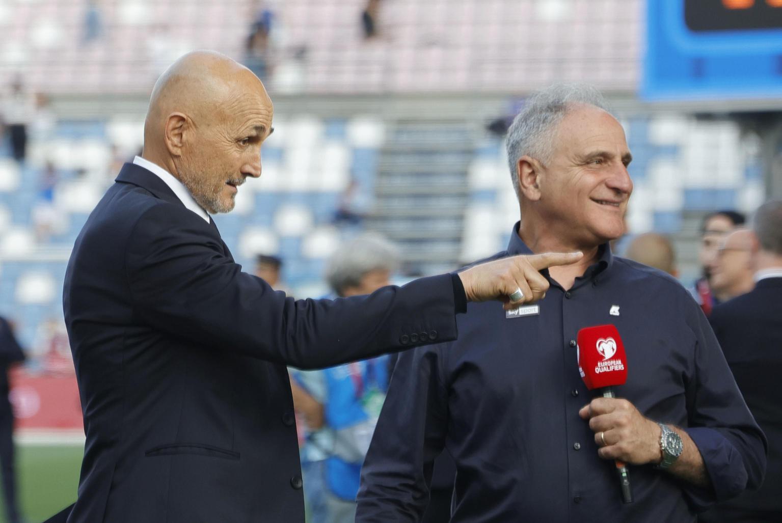 luciano spalletti ultima partita con la nazionale contro la moldavia