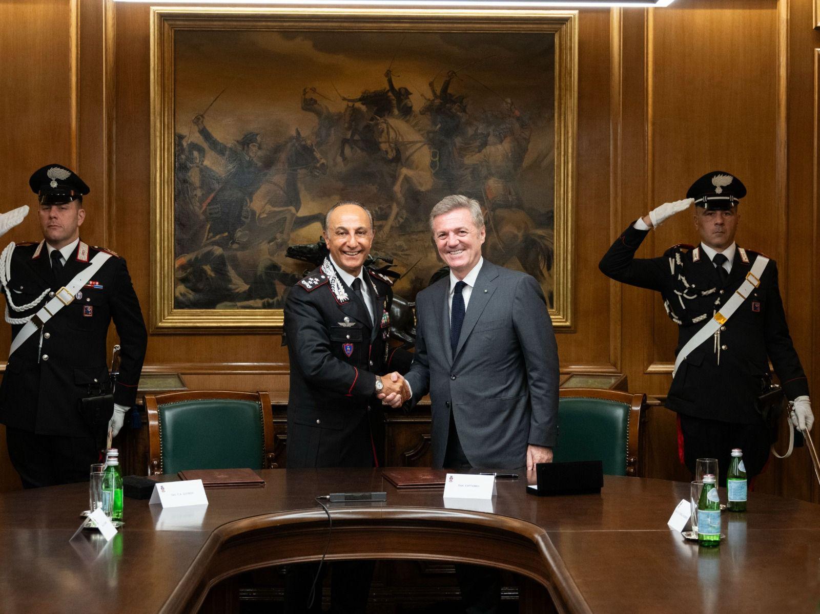 Enel e Arma dei Carabinieri rinnovano l’accordo di collaborazione. Obiettivo: sicurezza e sostenibilità