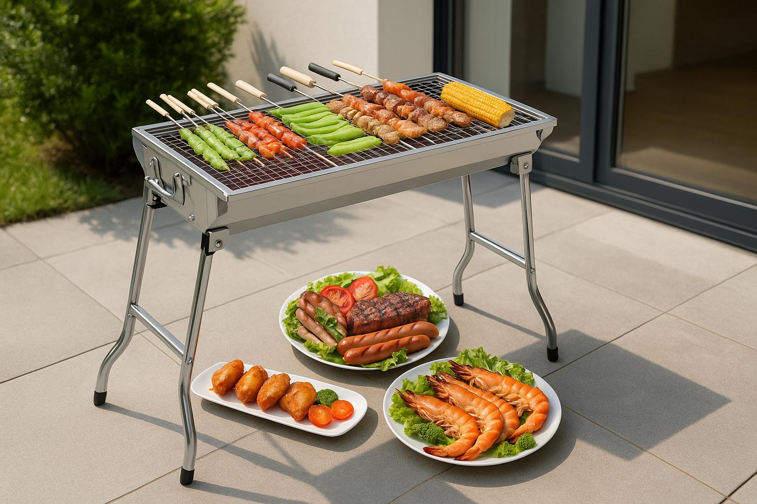 la stagione delle grigliate 232 iniziata il barbecue compatto al 44 di sconto 232 l affare del momento
