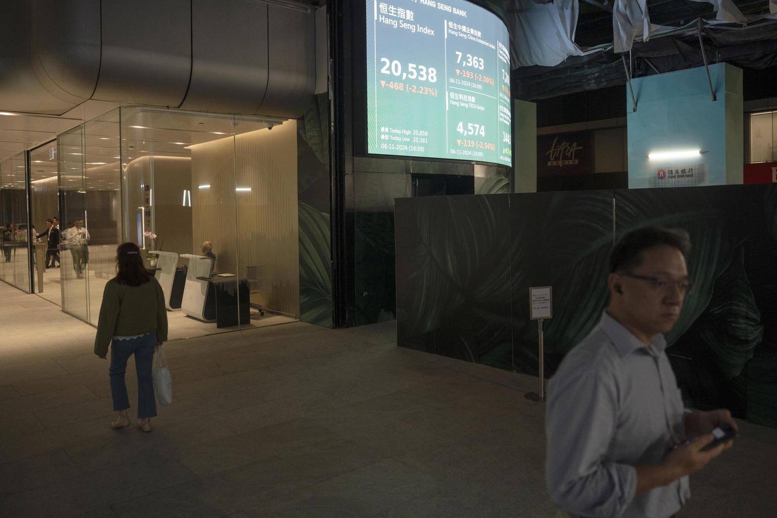 Borsa di Hong Kong apre in calo tra tensioni Medio Oriente e attacco Israele Iran Borsa di Hong Kong apre in calo tra tensioni Medio Oriente e attacco Israele Iran