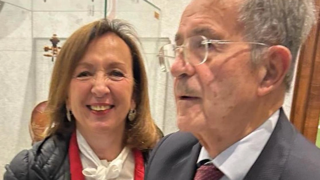 Sandra Zampa con Romano Prodi