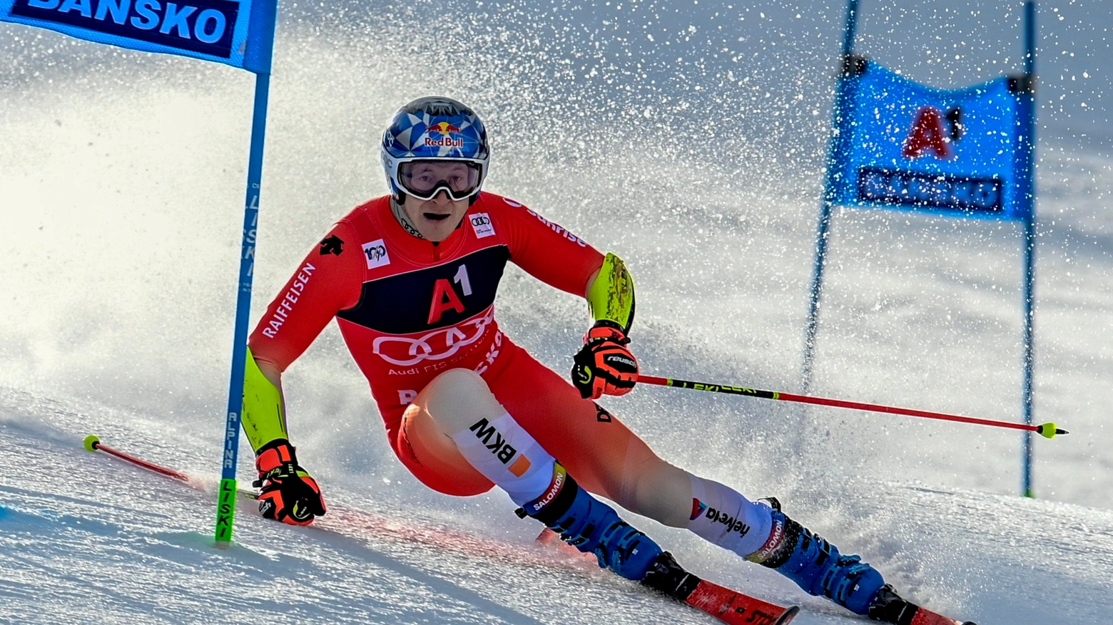 Lo svizzero vince di pochi centesimi il gigante di Aspen, rimonta decisiva nell’ultimo parziale: sono undici vittorie consecutive, 36 in carriera