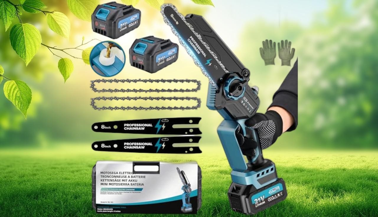L’accessorio perfetto da Quotidiano.net l accessorio perfetto da comprare per la cura del tuo giardino la mini motosega brushless è in promozione