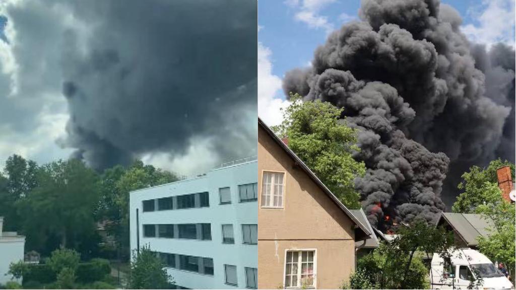 Berlino, fabbrica di metalli a fuoco. Media: “Rischio nube tossica”