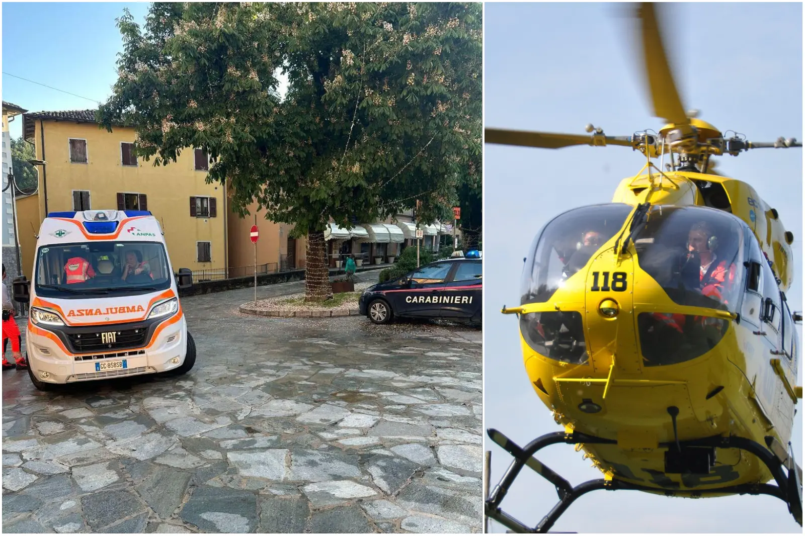 Bimbo di 3 anni si arrampica sulla finestra e cade dal secondo piano: gravissimo