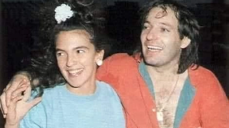 Vasco Rossi e Gabriella Sturani ai tempi della loro relazione