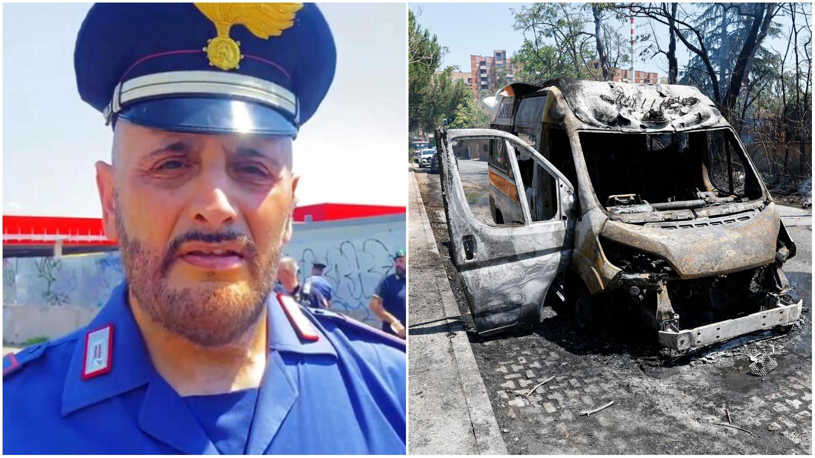 Esplosione a Roma, bimbi evacuati dalle maestre. Carabiniere salva un uomo: “Era avvolto dalle fiamme” Esplosione a Roma, bimbi evacuati dalle maestre. Carabiniere salva un uomo: “Era avvolto dalle fiamme”