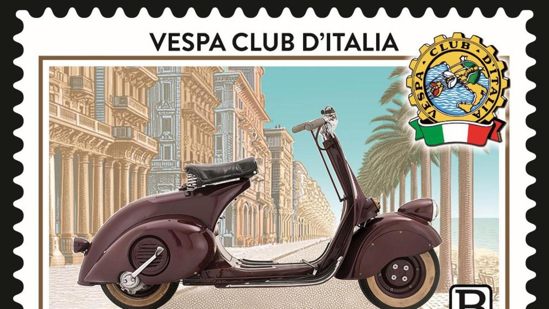 Un francobollo dedicato al mito e al club della Vespa