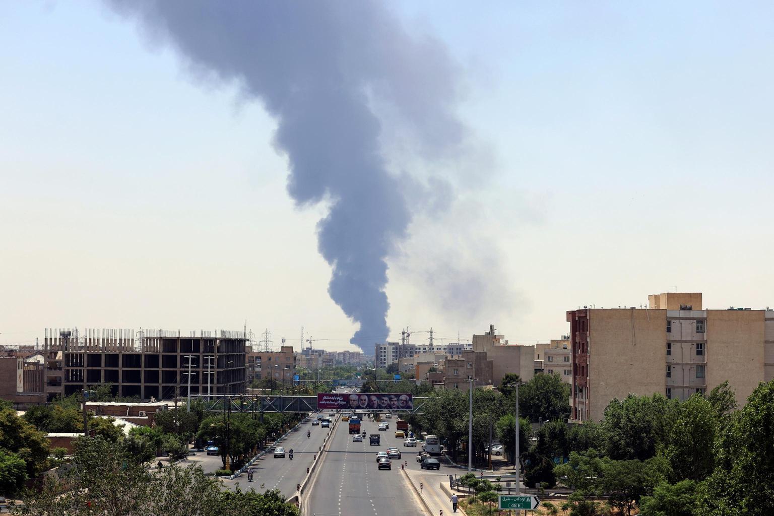 Raid su diverse zone di Teheran Raid su diverse zone di Teheran