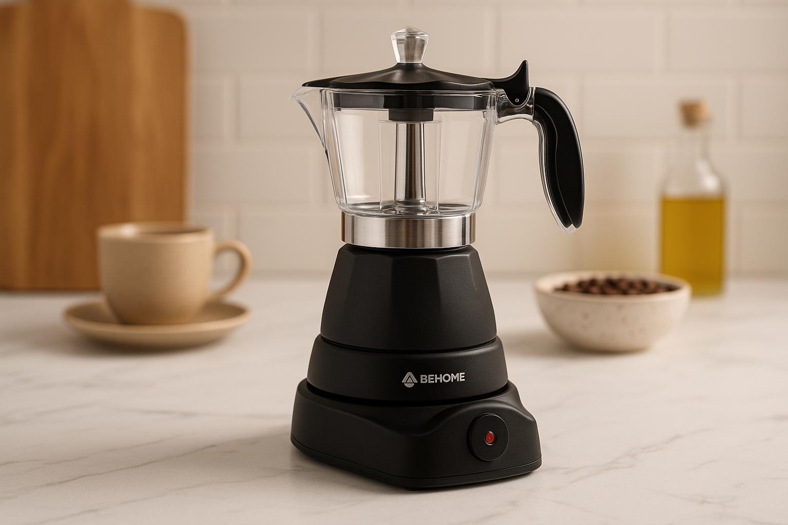 moka elettrica 3 tazze il tuo caff232 caldo per 30 minuti ora in super offerta