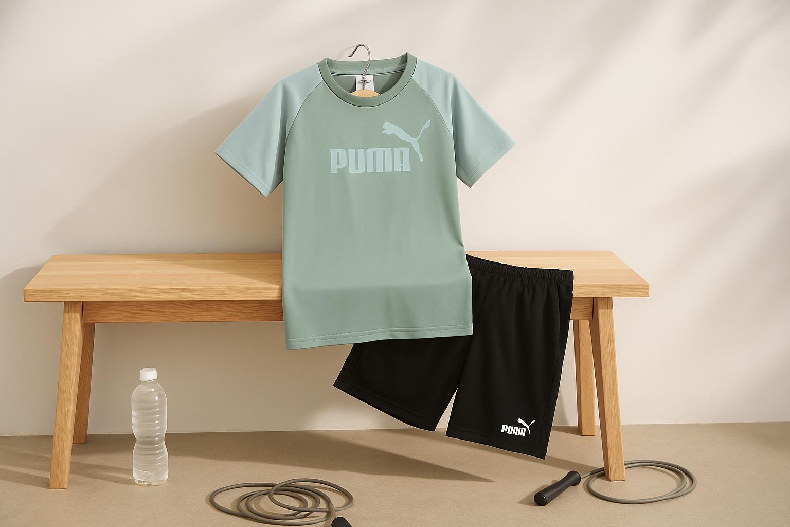 Completo sportivo per ragazzi: maglietta e pantaloncini Puma in offerta su Amazon (-14%)