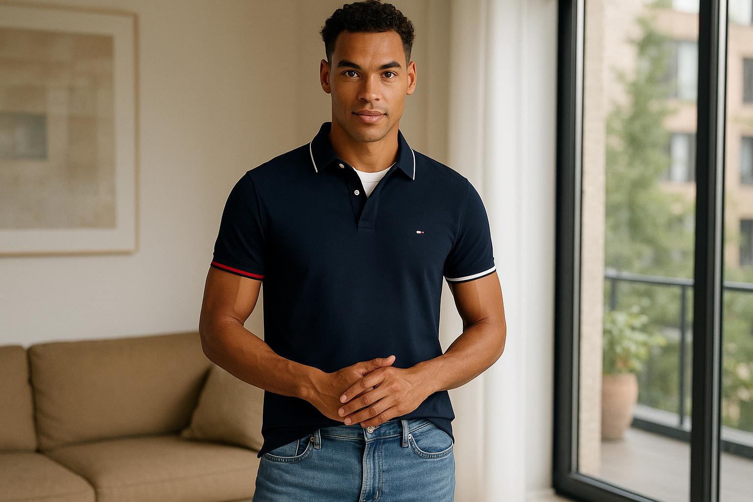 look estivo perfetto polo tommy hilfiger scontata del 40