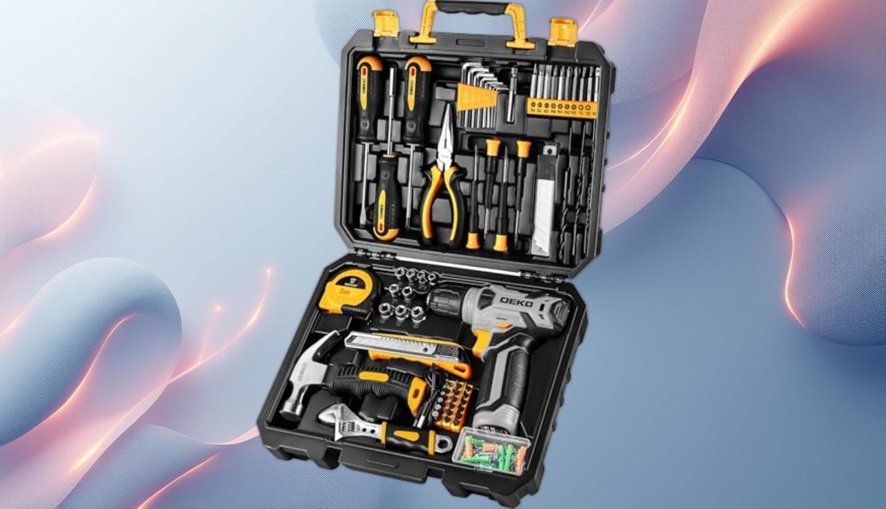 il kit fai da te definitivo è in super offerta 126 pezzi e trapano incluso