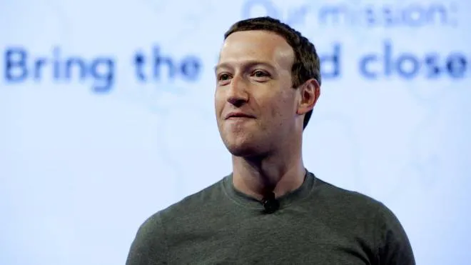 FILE - In this June 21, 2017, file photo, Facebook CEO Mark Zuckerberg speaks during preparation for the Facebook Communities Summit, in Chicago. Zuckerberg embarked on a rare media mini-blitz Wednesday, March 22, 2018, in the wake of a privacy scandal involving a Trump-connected data-mining firm. (ANSA/AP Photo/Nam Y. Huh, File) [CopyrightNotice: Copyright 2017 The Associated Press. All rights reserved.]