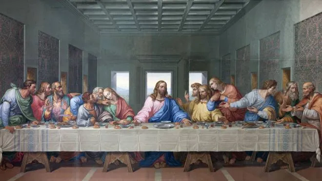 Ultima Cena (1816): opera di Giacomo Raffaelli, copia dell'affresco di Leonardo Da Vinci