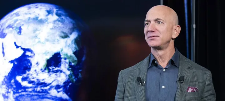 Il presidente esecutivo di Amazon, Jeff Bezos, 57 anni. Il secondo più ricco al mondo: ha un patrimonio di 200 miliardi di dollari