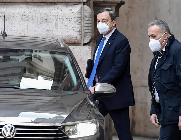 Mario Draghi, 74 anni, ex governatore della Bce e premier incaricato di formare un nuovo governo