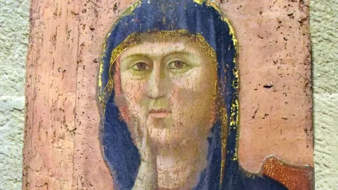 La Madonna attribuita a Giotto custodita nella pieve romanica di San Lorenzo, risalente al 941: è il più grande degli edifici romanici del contado fiorentino e il più importante del Mugello