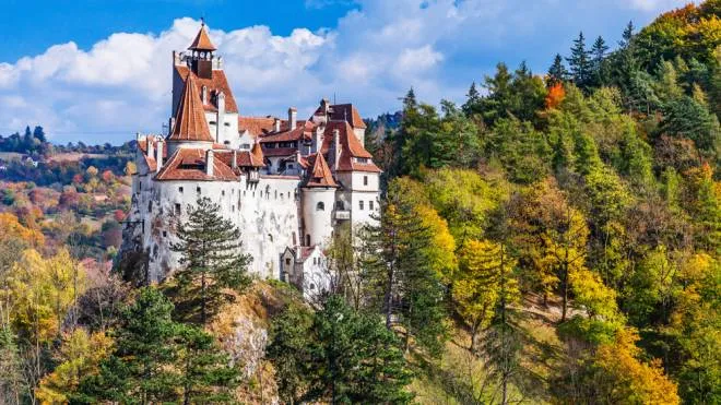 Il castello di Bran in Transilvania