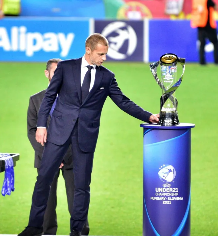 Aleksander Ceferin, 54 anni, presidente dell’Uefa dal 2016: è il suo primo Europeo