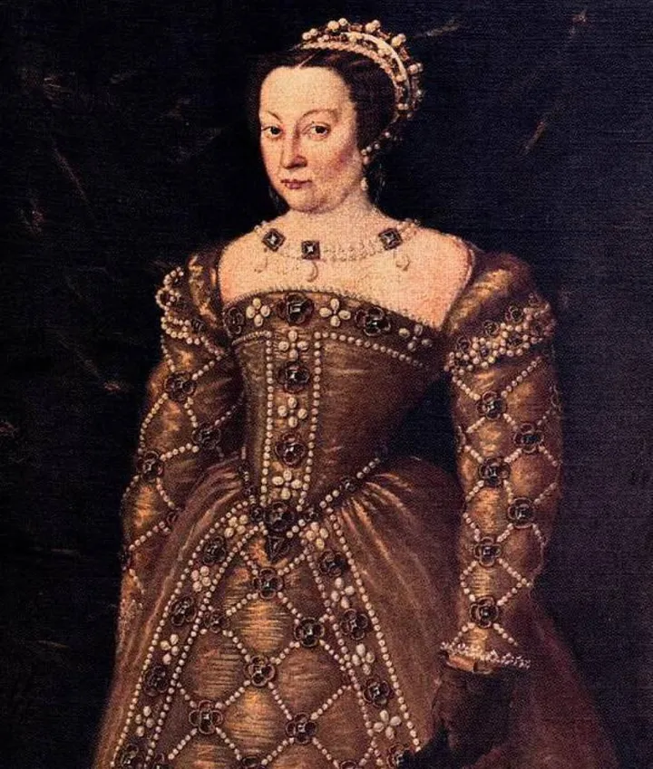 Caterina de’ Medici (1519-1589) ritratta da un ignoto maestro italiano (1600)