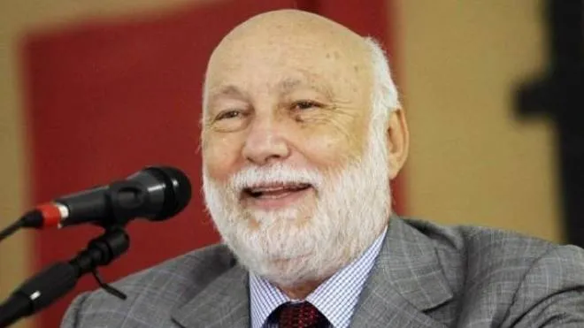 Il sociologo Domenico De Masi, 83 anni