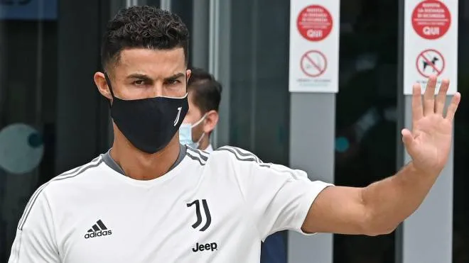 Juventus' Cristiano Ronaldo at J Medical Cennter in Turin, 26 July 2021 ANSA/ ALESSANDRO DI MARCO