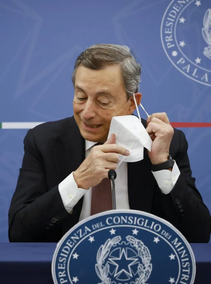 Il presidente del consiglio, Mario Draghi, 74 anni