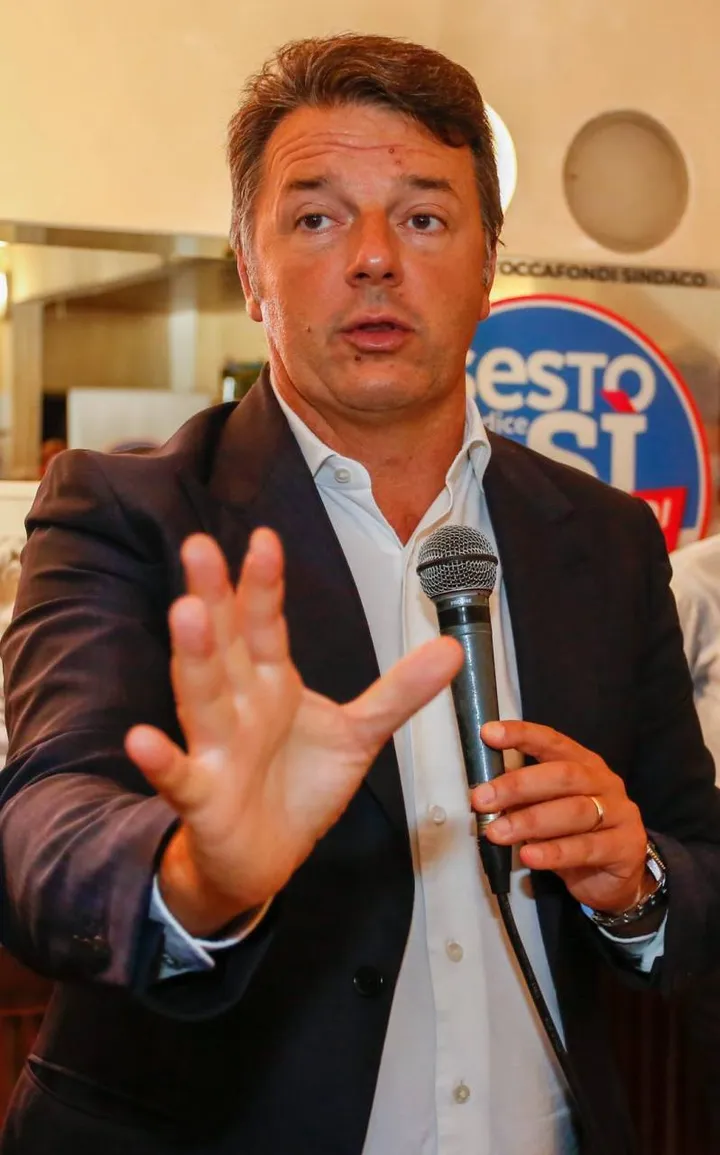 L’ex premier Matteo Renzi, 46 anni