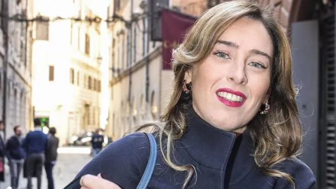 Maria Elena Boschi, 40 anni, capogruppo di Italia Viva alla Camera