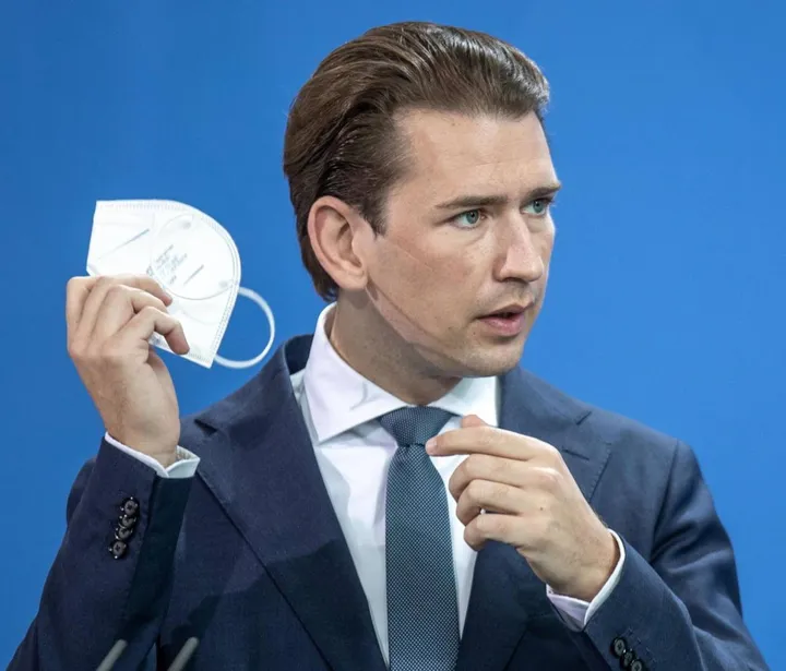Sebastian Kurz, 35 anni, è cancelliere. dell’Austria e leader del partito popolare