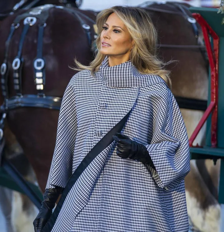 Melania Trump, 51 anni, ex modella slovena, è stata first lady Usa dal 2017 al 2021