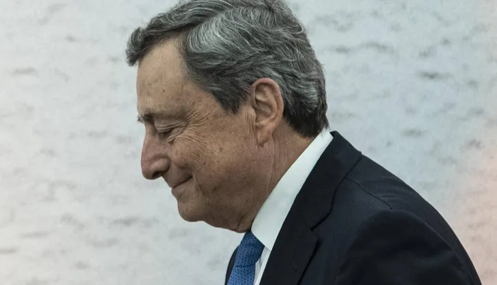Il premier Mario Draghi, 74 anni, al G20 straordinario sull’Afghanistan