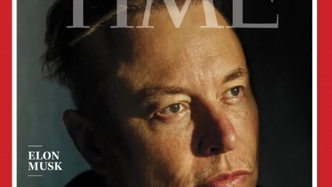La copertina di Time che decreta Elon Musk, classe 1971, «Persona dell’Anno»