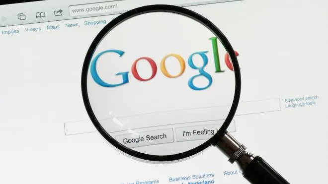 Le ricerche sull'home page di Google