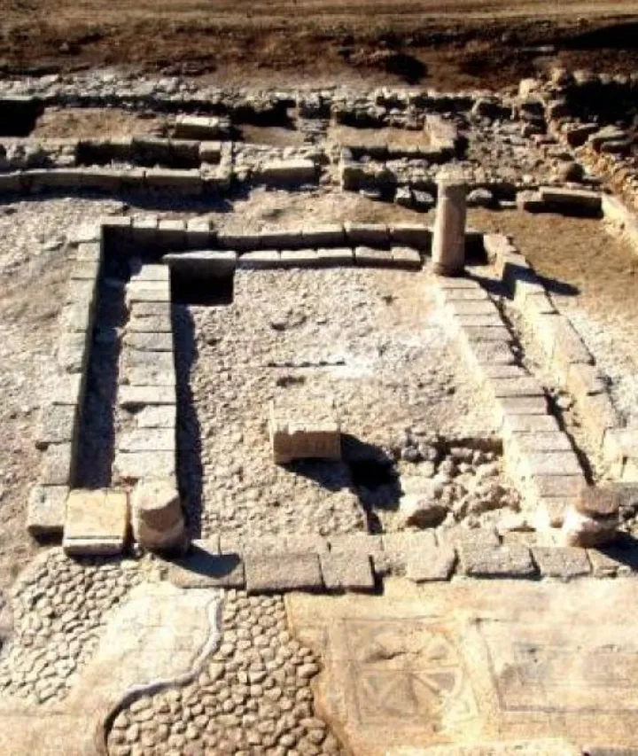 Gli scavi. nell’antica Magdala, sulla sponda occidentale del Lago di Tiberiade