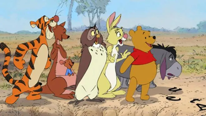 Nelle immagini il cartone animato Winni the Pooh. ANSA