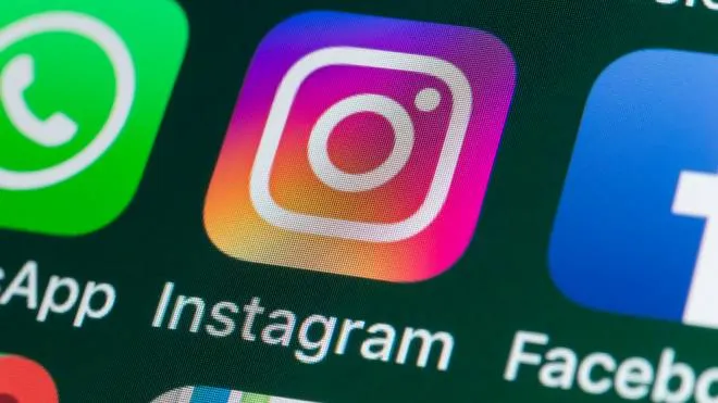 L'icona dell'app di Instagram su smartphone 
