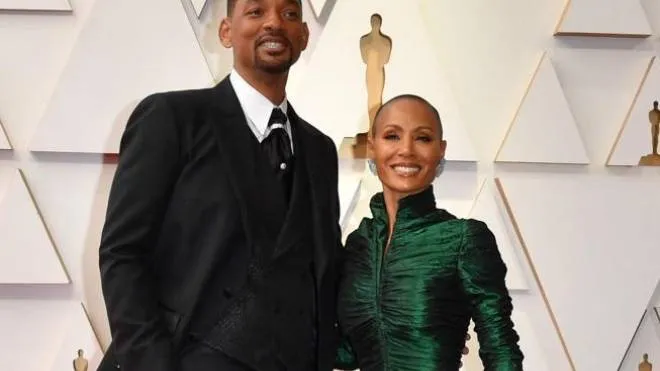 Will Smith (53 anni) all’ultima serata degli Oscar con la moglie Jada (50 anni)