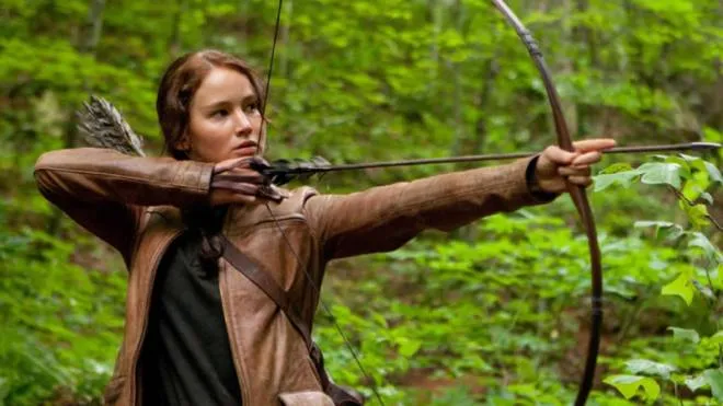 Jennifer Lawrence nel primo 'Hunger Games' - Foto: Lionsgate