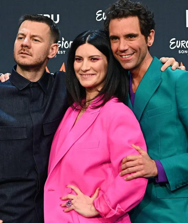 Alessandro Cattelan (41 anni), Laura Pausini (47 anni) e Mika (38 anni)
