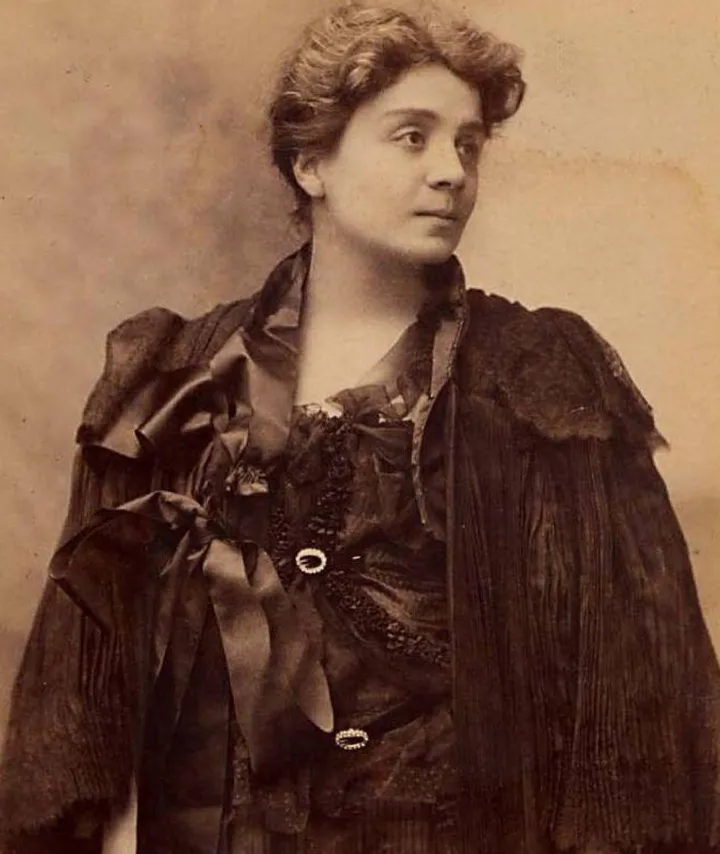 Eleonora Duse (1858–1924) fotografata a New York da Aimé Dupont nel 1896