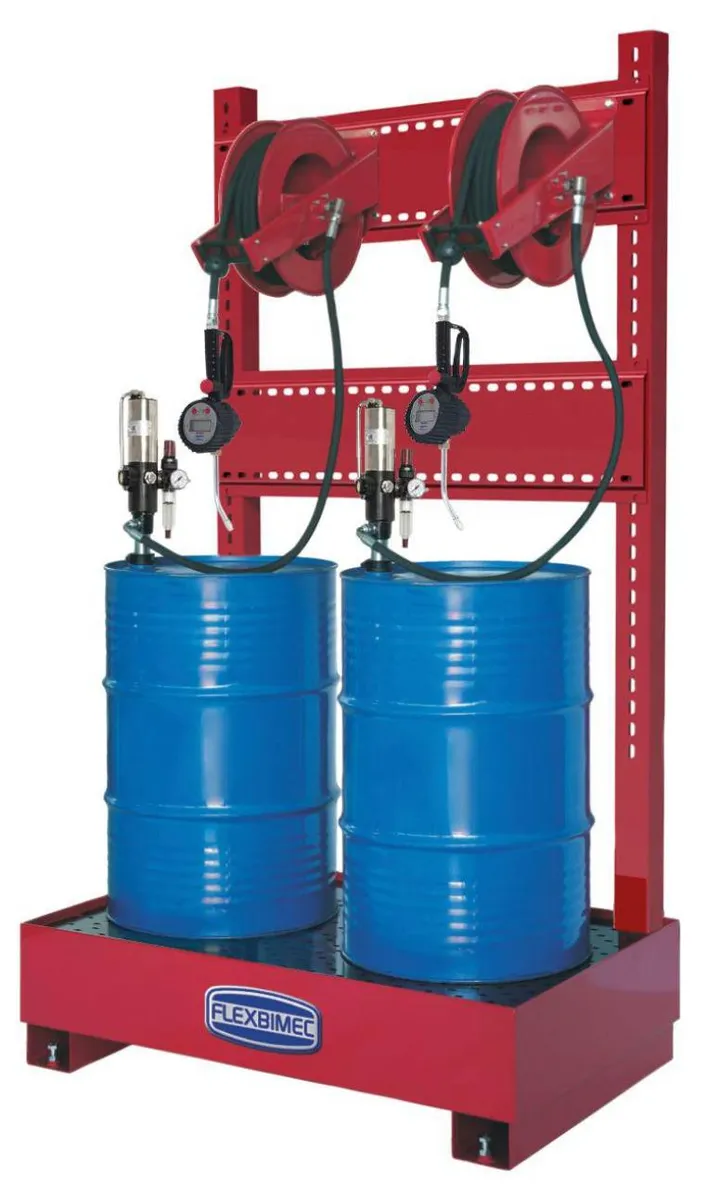 L’azienda produce attrezzature per movimentazione e monitoraggio di fluidi lubrificanti e carburanti