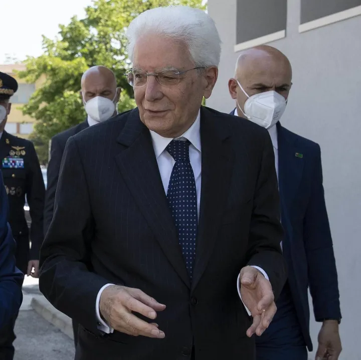 Il presidente della Repubblica Sergio Mattarella (80 anni) è al suo secondo mandato al Quirinale