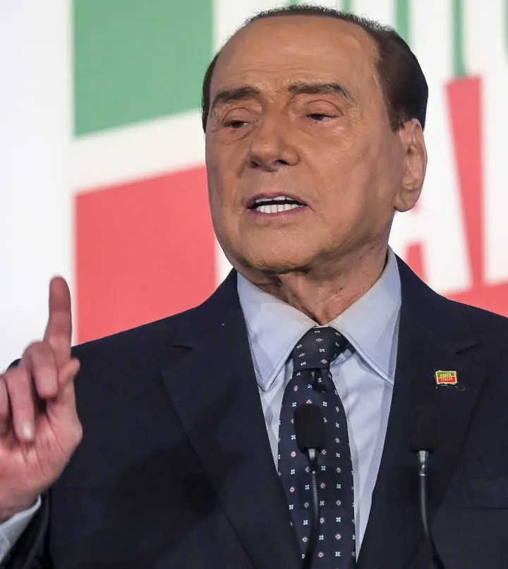 L’ex premier Silvio Berlusconi, 85 anni