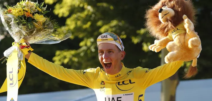 Tadej Pogacar, sloveno di 23 anni, ha vinto le ultime due edizioni del Tour de France ed è il grande. favorito quest’anno