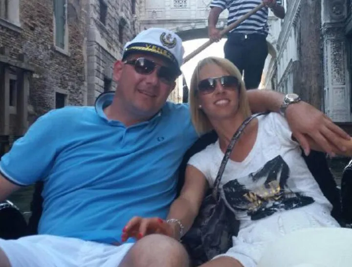 Il 42enne Zlatan Vasiljevic con Lidia Miljkovic, 42 anni: l’uomo ha ucciso la donna