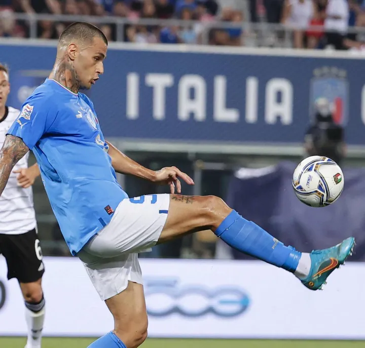 Gianluca Scamacca, 23 anni, è alla sesta presenza in nazionale: cerca il primo gol